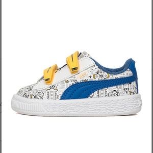 SOLD Puma Toddler Sneakers-Minions. 6c
